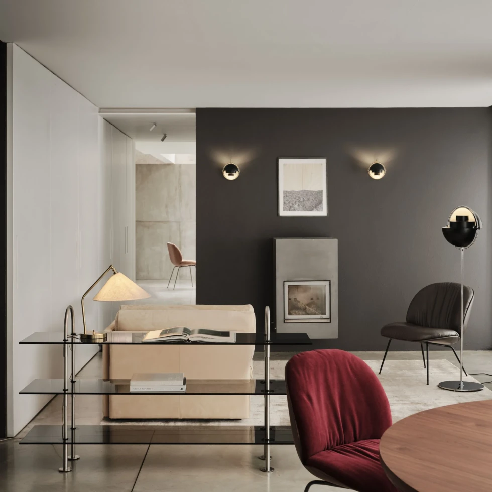 Regał modułowy Keen 62116 Black Brass