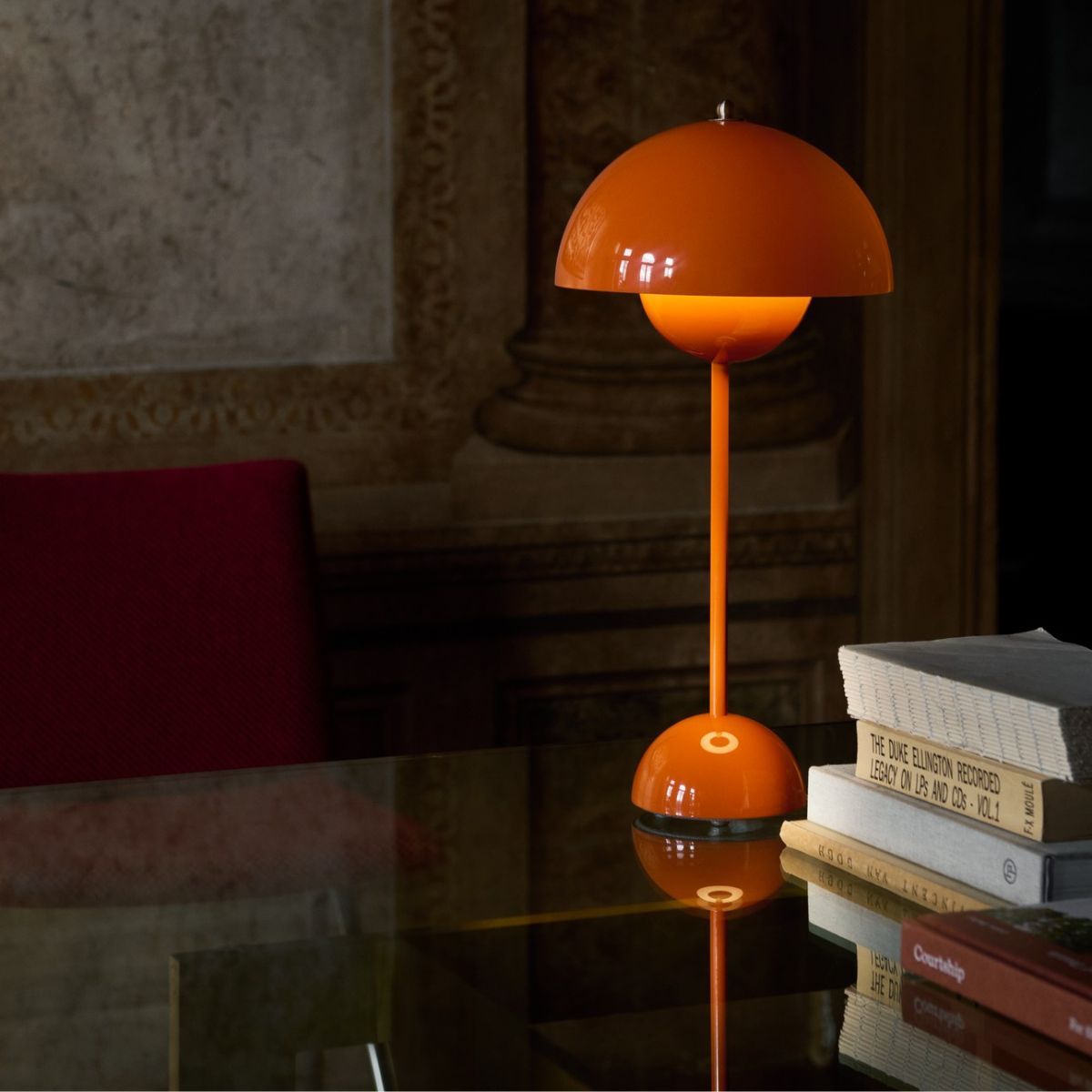 Lampa stołowa Flowerpot VP3 Zesty Orange