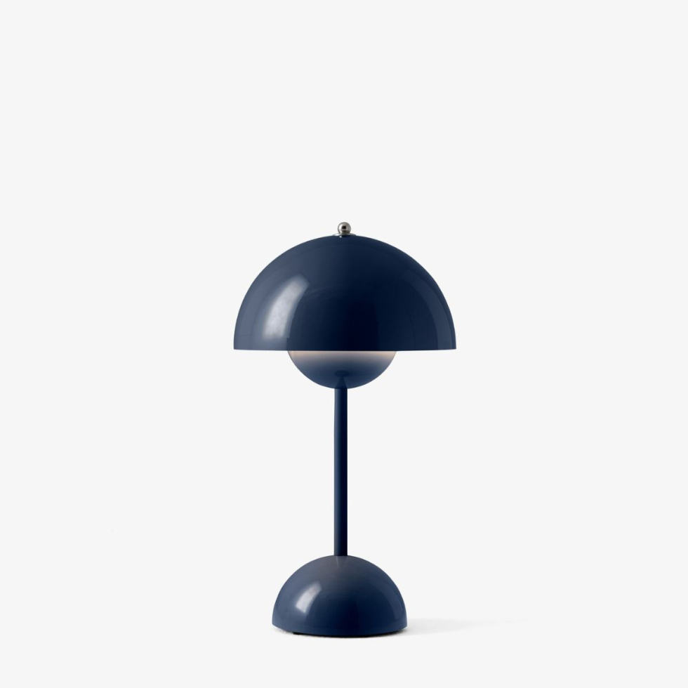 Lampa przenośna Flowerpot VP9 Steel Blue