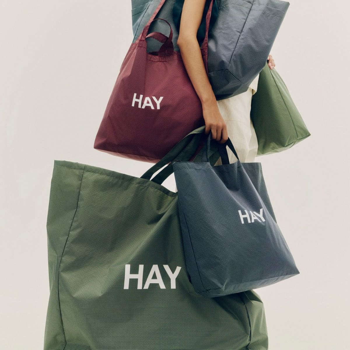 Torba Grid Crossbody Dark Green