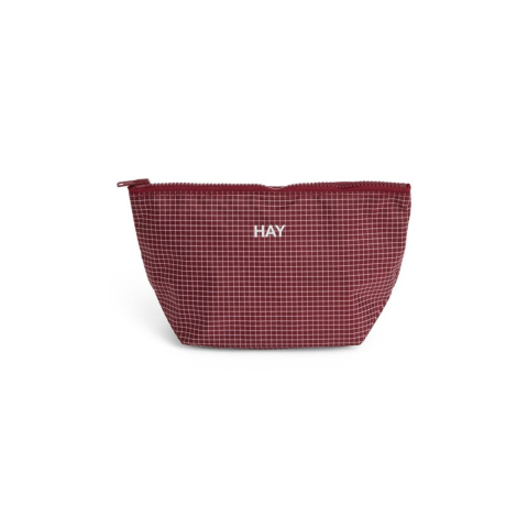 Saszetka Grid S Burgundy