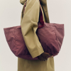 Torba Grid Weekend Bag L Burgundy