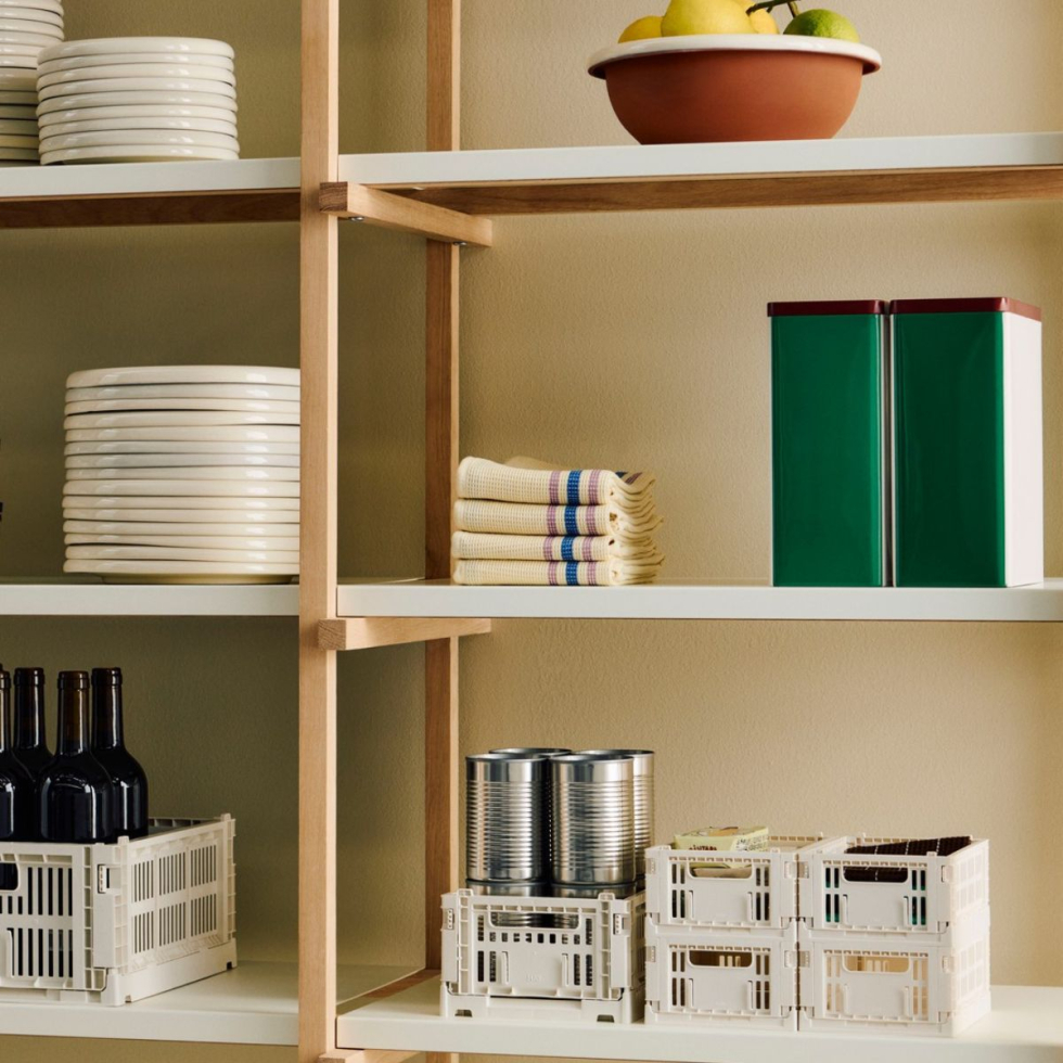 Skrzynka S Off white Colour Crate