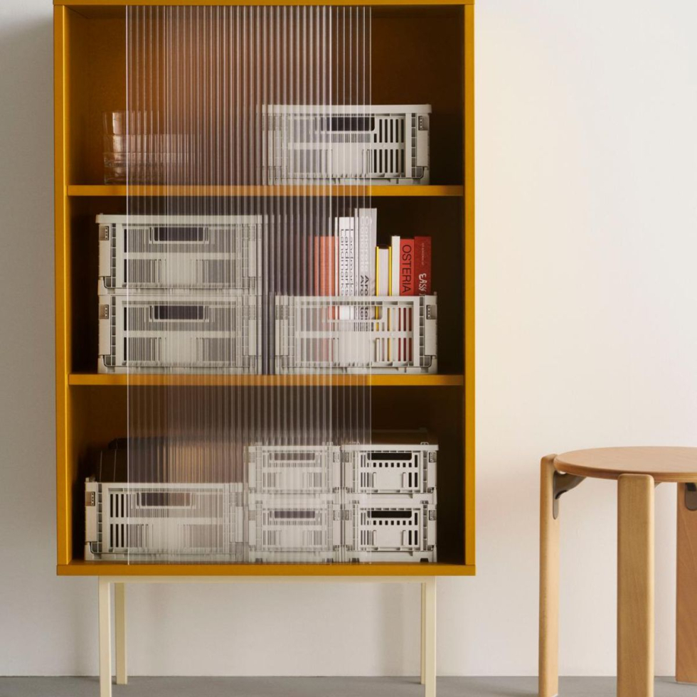 Skrzynka M Off White Colour Crate