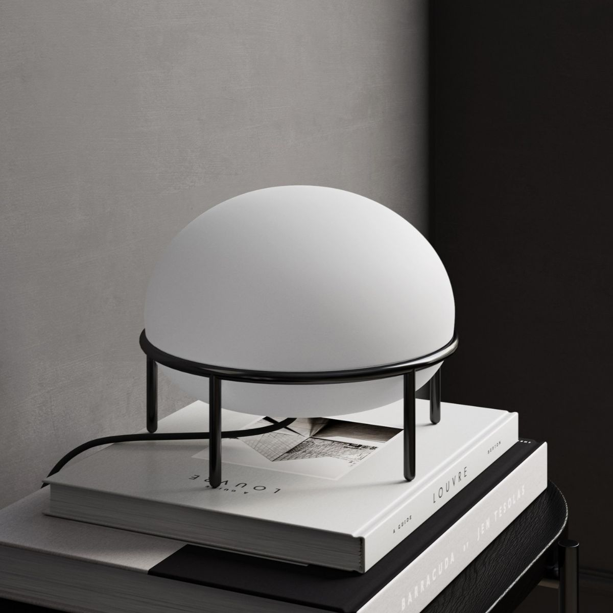 Inspirowana balonem na powietrze lampa stołowa Pump Woud