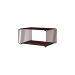 Panton Wire Single Half Hight D 25,7cm Red Black