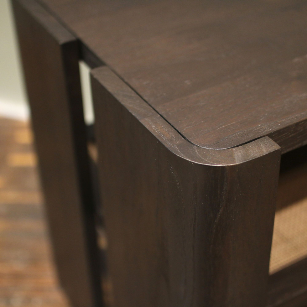 Zestaw: Fotel Panel + stolik boczny Panel