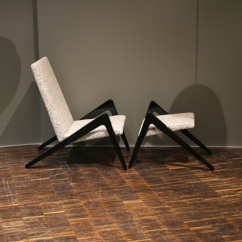 Fotel Spider z podnóżkiem