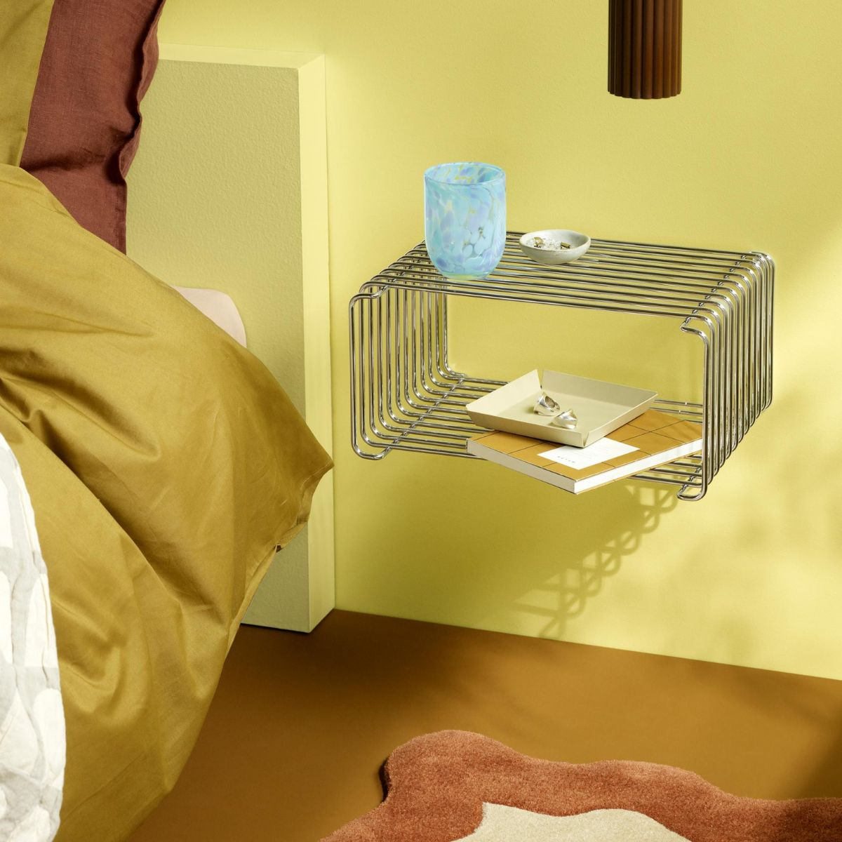 Panton Wire Single Half Hight D 25,7cm Chrome