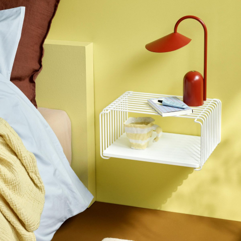 Panton Wire Single Half Hight D 25,7cm Snow