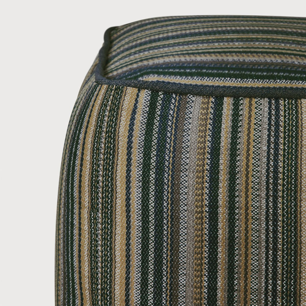 Puf oudoorowy Zahara Blue Stripe