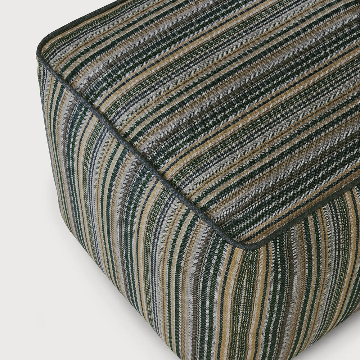 Puf oudoorowy Zahara Blue Stripe