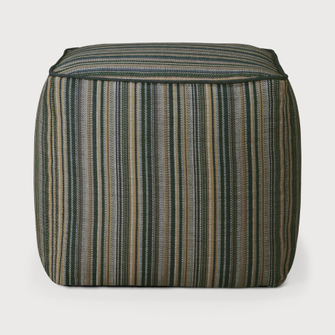 Puf oudoorowy Zahara Blue Stripe