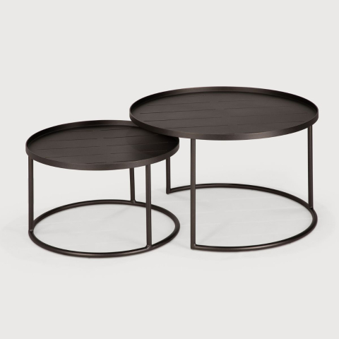 Zestaw stolików outdoorowych Tray