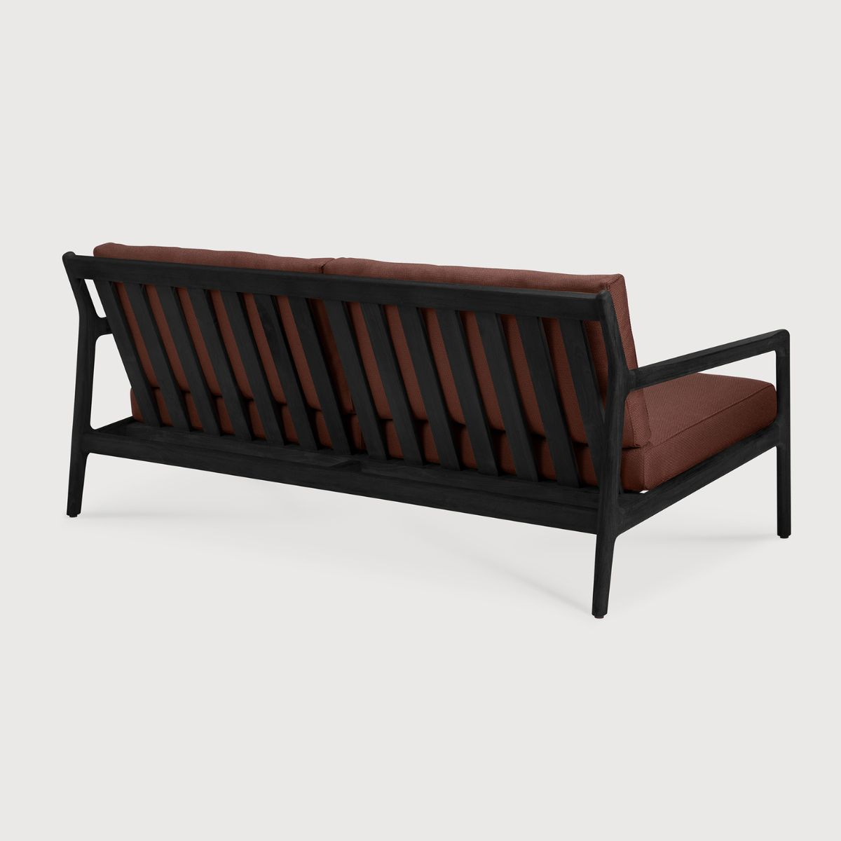 Sofa outdoorowa dwuosobowa Jack Teak Black Burgundy