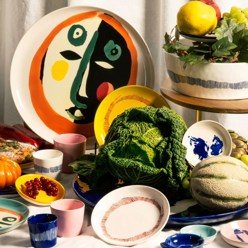 Talerz do serwowania Feast Face 1