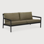 Sofa outdoorowa dwuosobowa Jack Teak Black Green