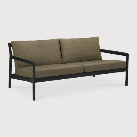 Sofa outdoorowa dwuosobowa Jack Teak Black Green