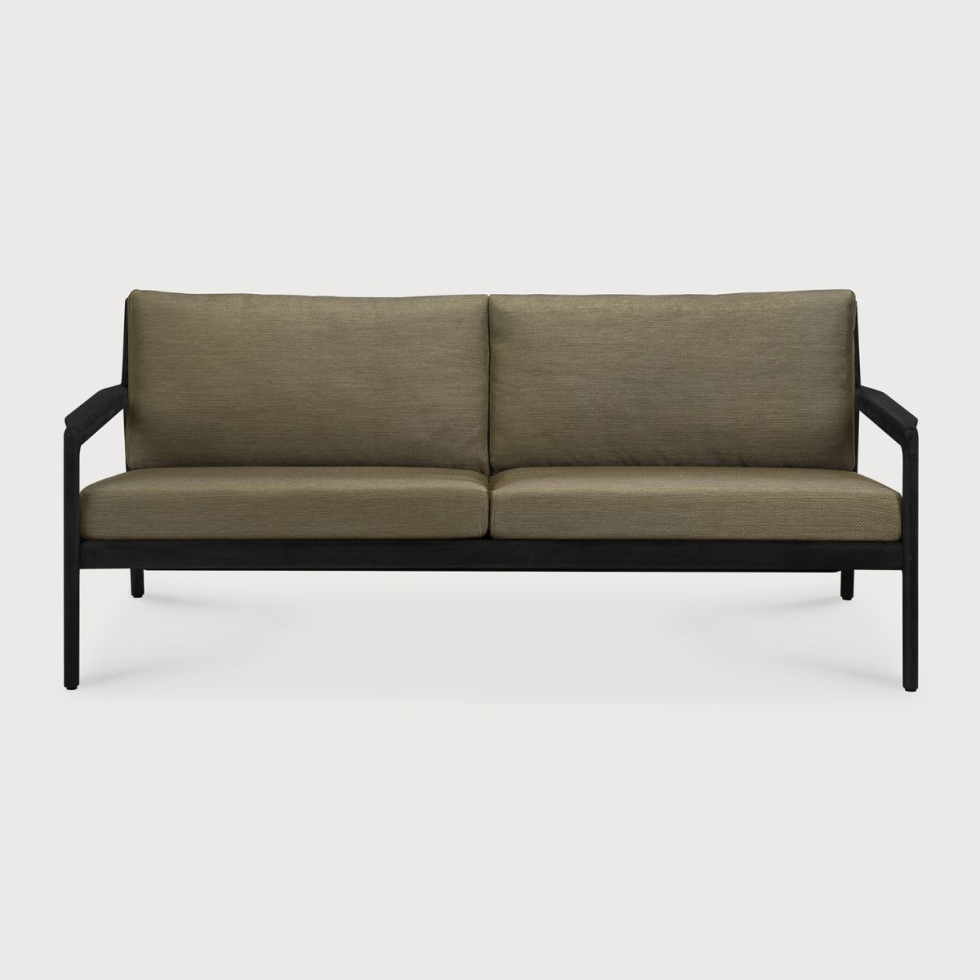 Sofa outdoorowa dwuosobowa Jack Teak Black Green