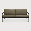 Sofa outdoorowa dwuosobowa Jack Teak Black Green