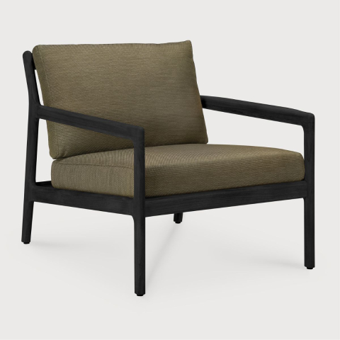Fotel outdoorowy Jack Teak Black Green