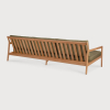 Sofa outdoorowa trzyosobowa Jack Teak Green