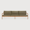 Sofa outdoorowa trzyosobowa Jack Teak Green