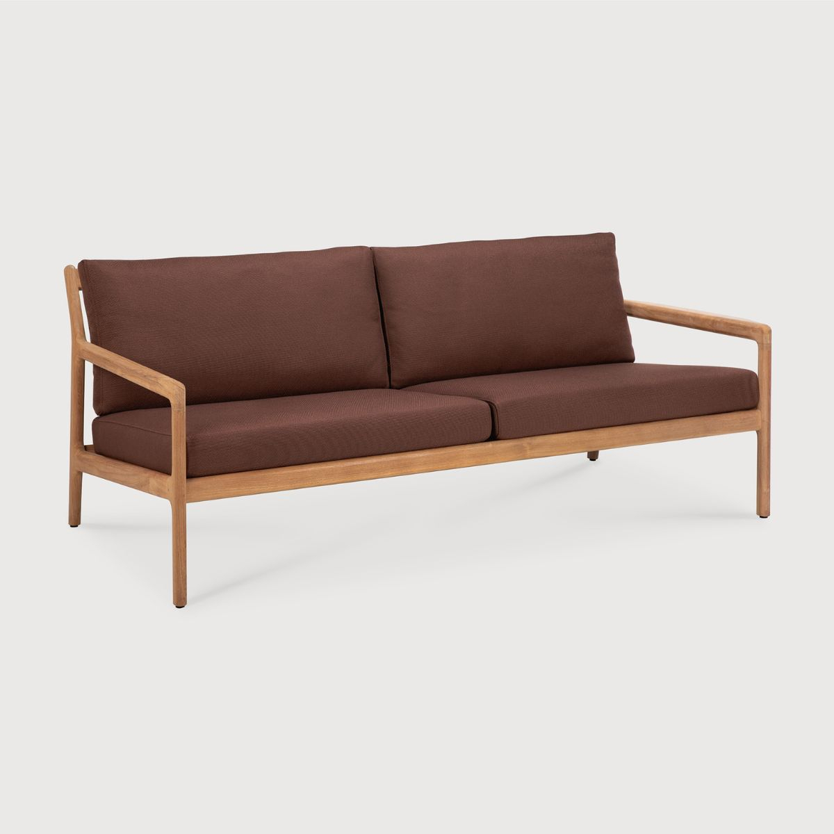 Sofa outdoorowa dwuosobowa Jack Teak Burgundy