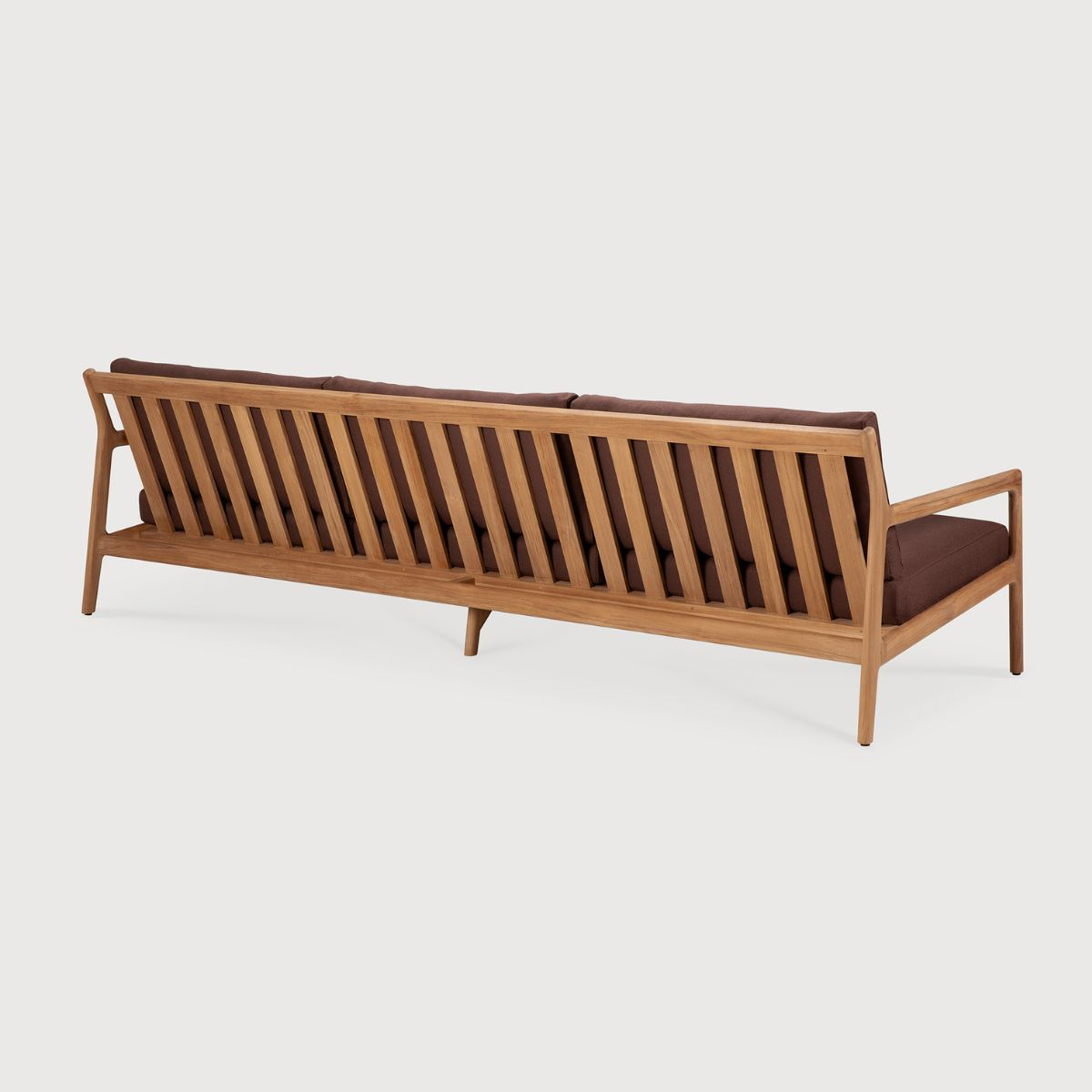 Sofa outdoorowa trzyosobowa Jack Teak Burgundy
