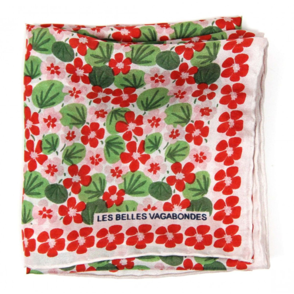 Apaszka jedwabna Mini Capucine Orange