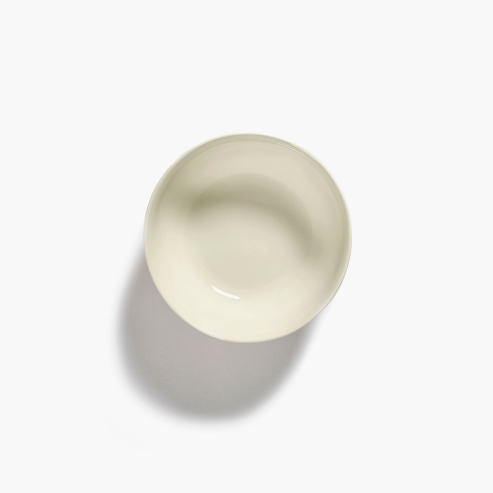 Miska L Feast White Swirl - Stripes Red