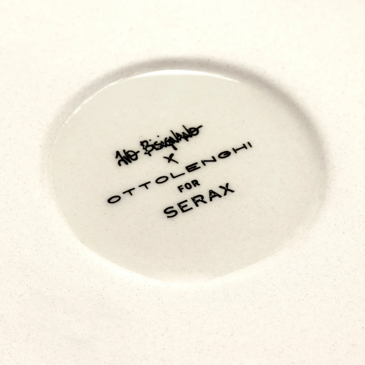 Miska L Feast White Swirl - Stripes Blue