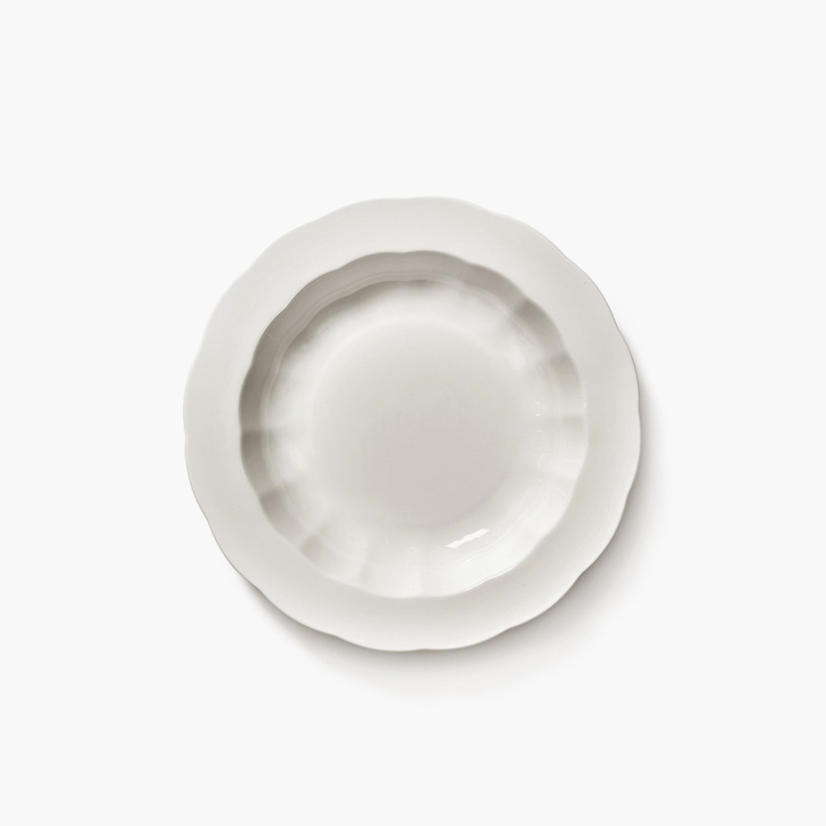 Talerz głęboki S Silhouette White
