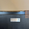 Lustro ścienne postarzane Bronze Frameless