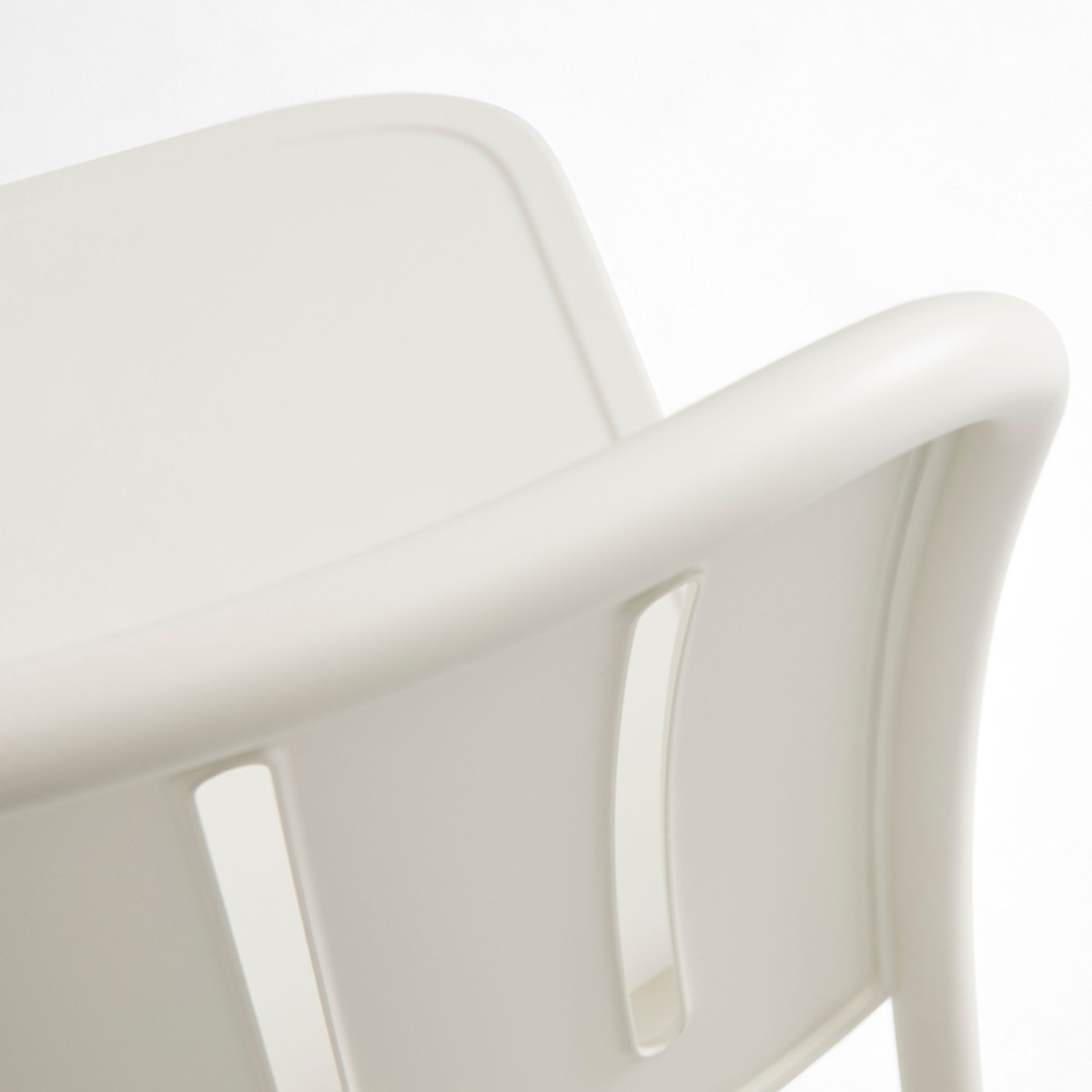 Krzesło ogrodowe Deville Cream White