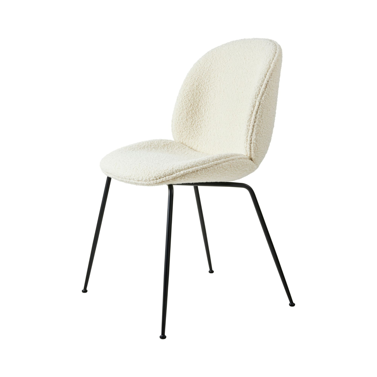 Tapicerowane krzesło tapicerowane Beetle Gubi