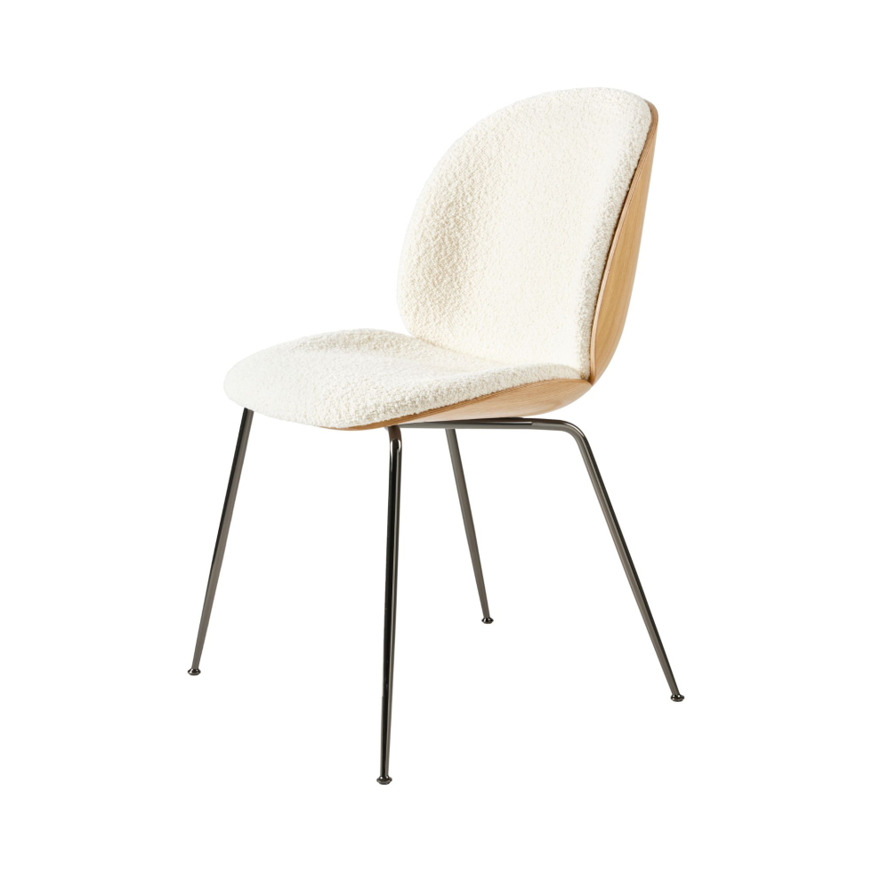 Tapicerowane krzesło tapicerowane Beetle Gubi