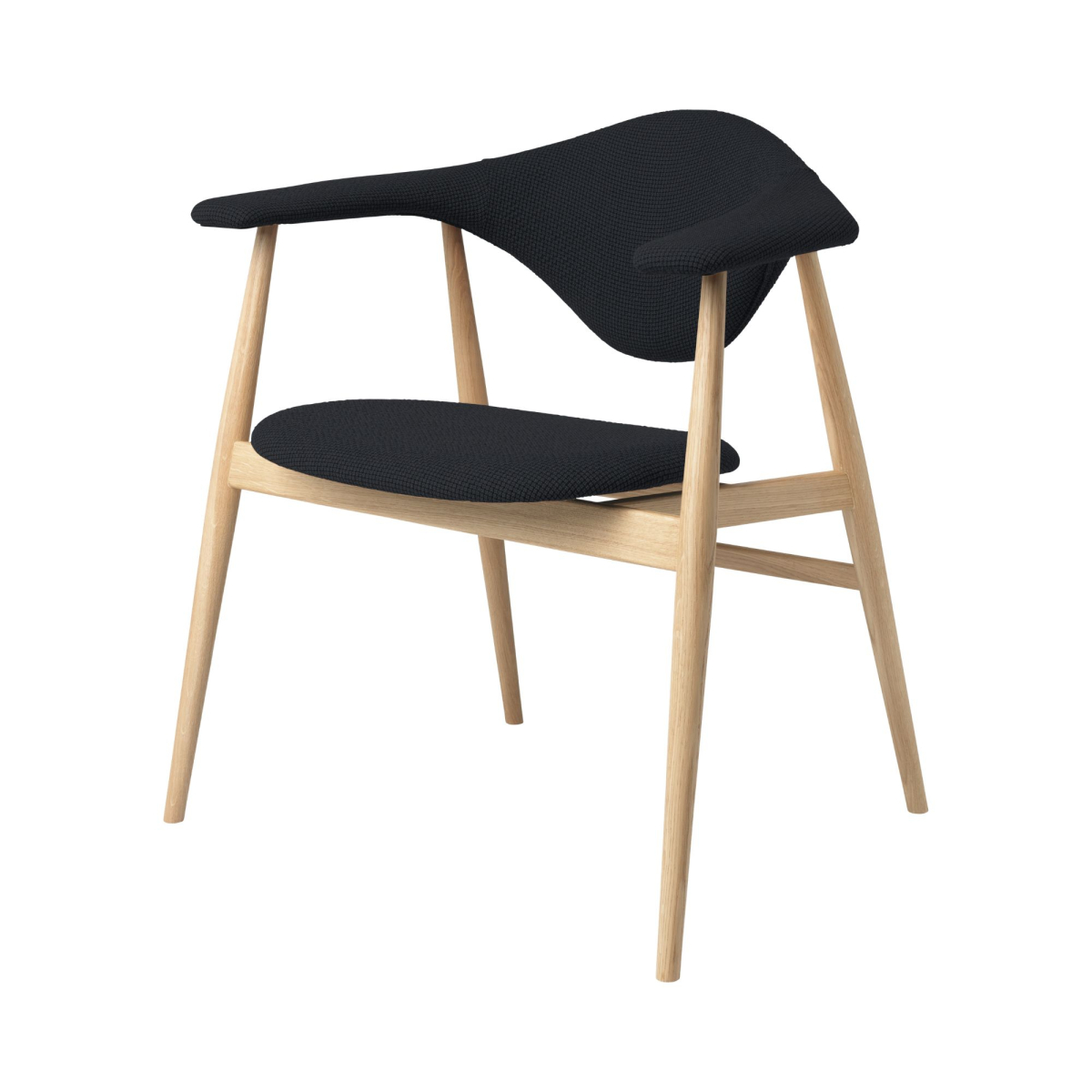 Tapicerowane krzesło Masculo Gubi