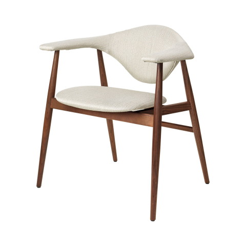 Tapicerowane krzesło Masculo Gubi