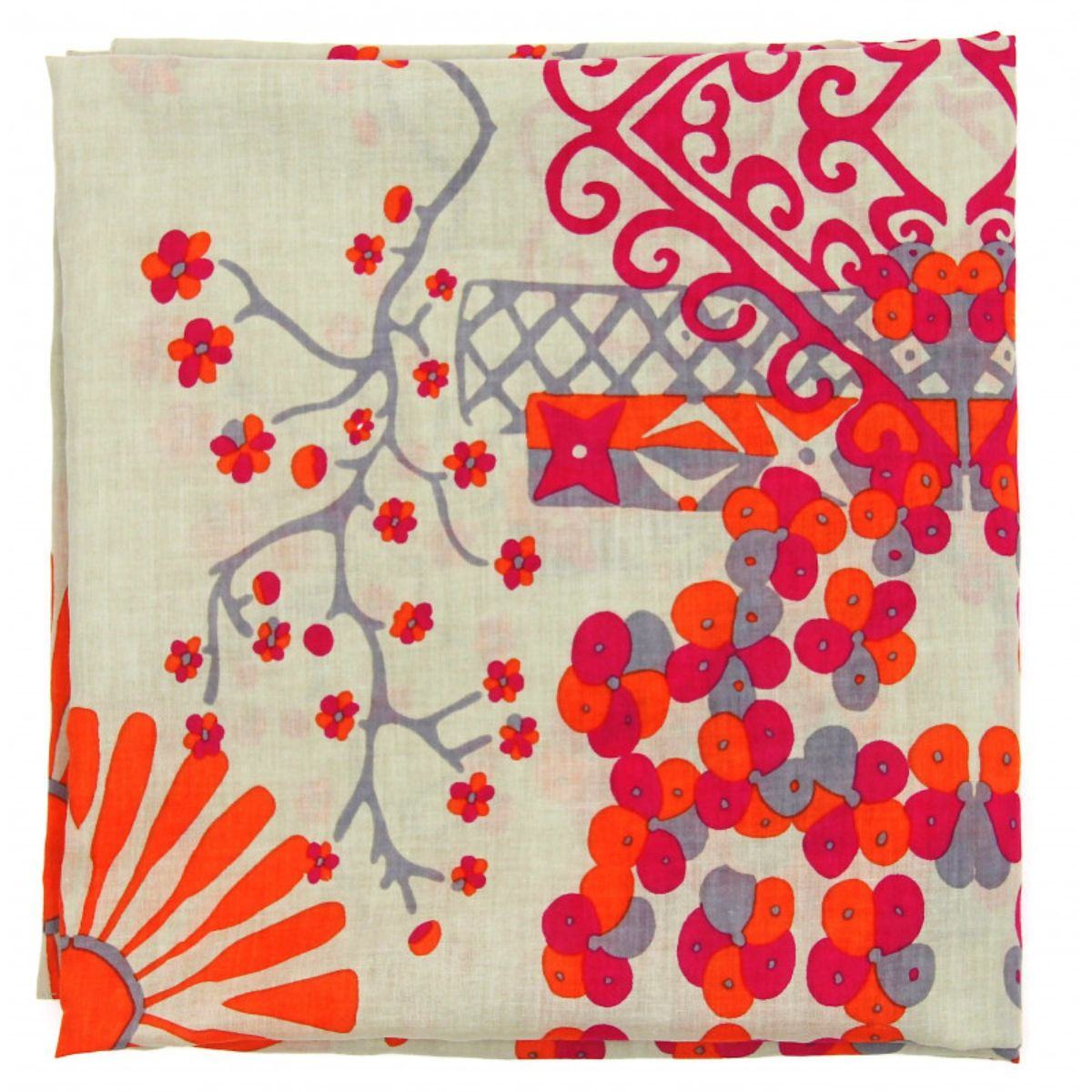 Szal bawełniany Mariko Orange