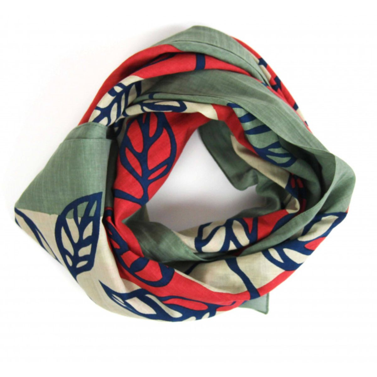 Szal bawełniany Palenque Corail