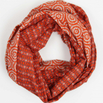 Szal bawełniany Pivoine Orange