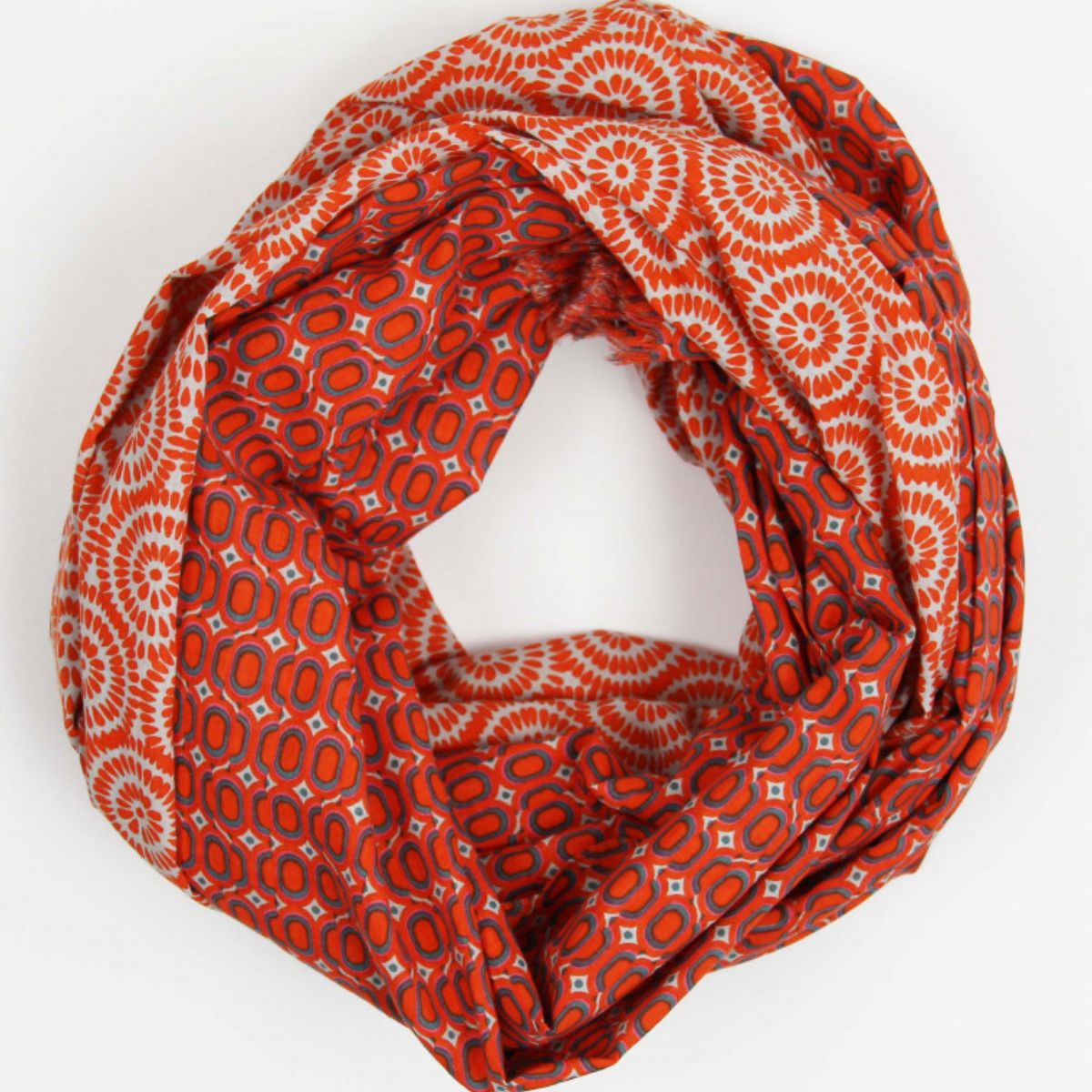 Szal bawełniany Pivoine Orange
