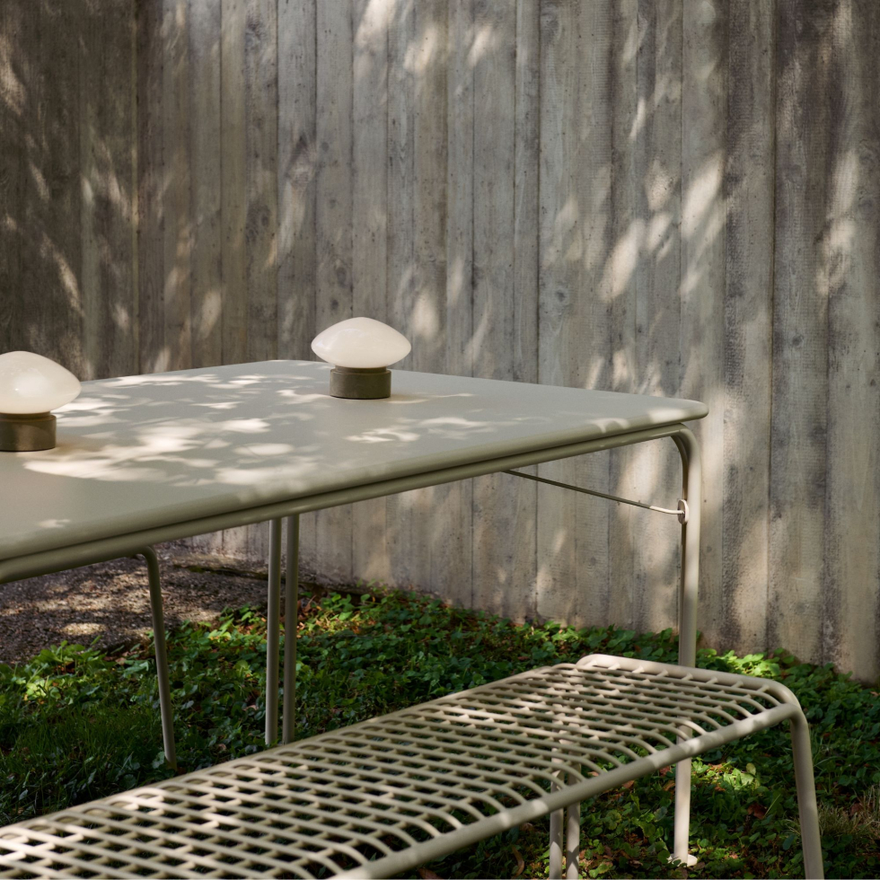 Stół outdoorowy Thorvald SC113 90x160cm Ivory