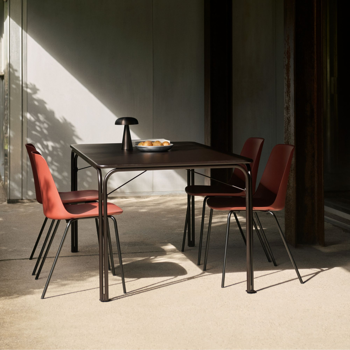 Stół outdoorowy Thorvald SC113 90x160cm Warm Black