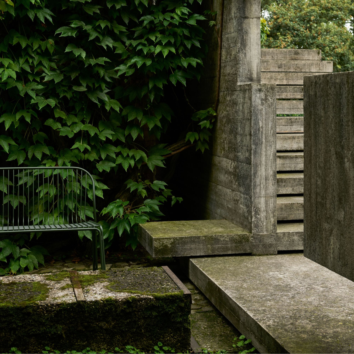 Ławka outdoorowa Thorvald SC111 Bronze Green