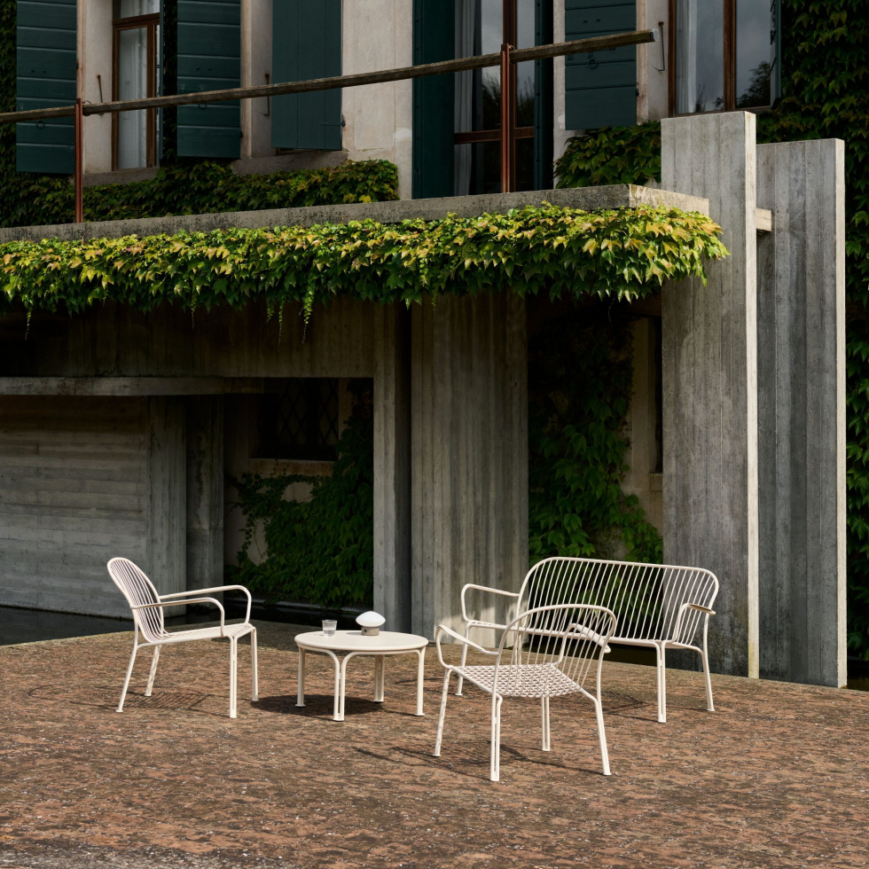 Ławka outdoorowa Thorvald SC110 Ivory