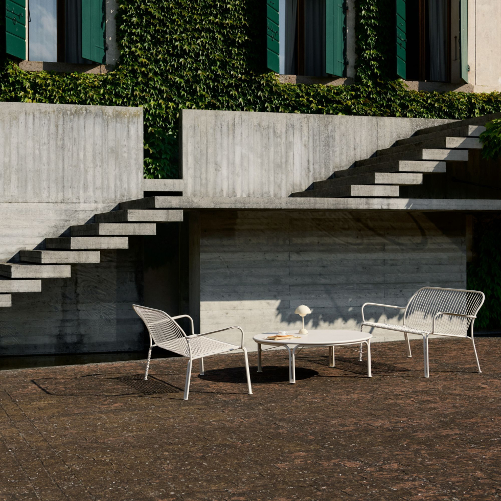 Ławka outdoorowa Thorvald SC110 Ivory