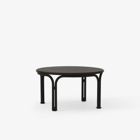 Stolik kawowy outdoorowy Thorvald SC108 Ø70cm Warm Black