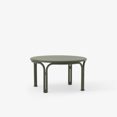 Stolik kawowy outdoorowy Thorvald SC108 Ø70cm Bronze Green